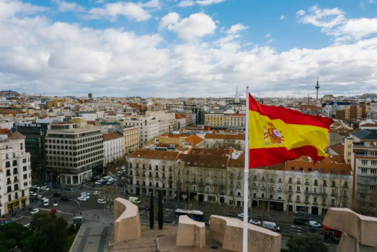 drapeau espagne europa