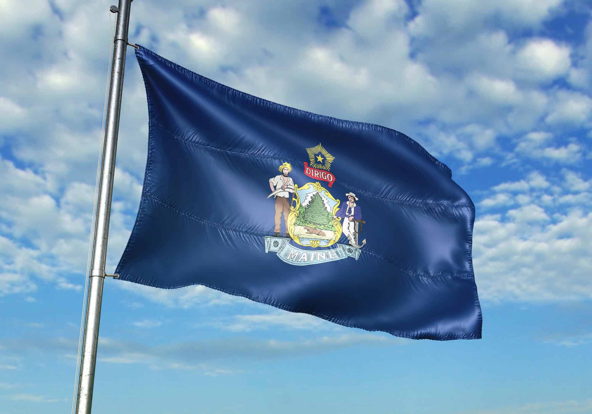 Maine flag
