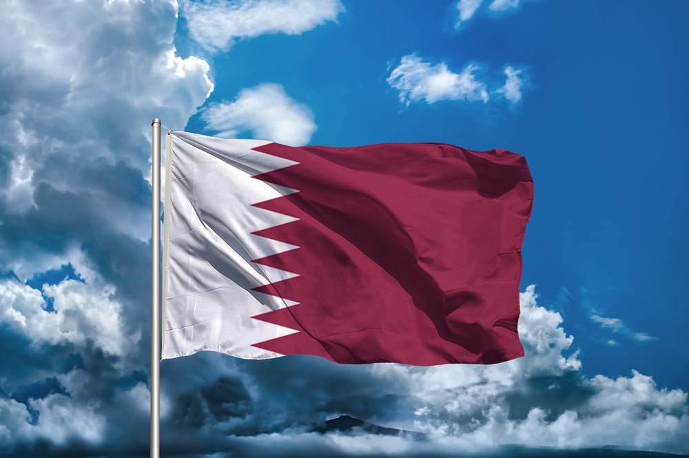 Qatar flag