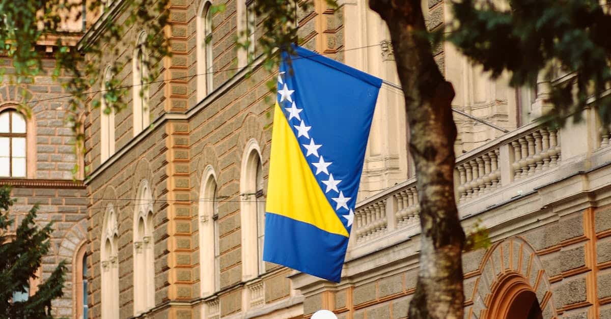 Bosnia and Herzegovina flag