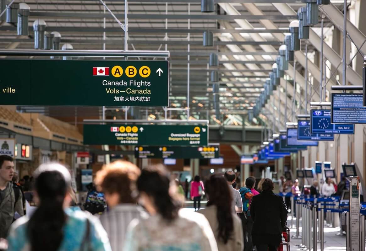 Airpor transfers from Vancouver International Airport YVR