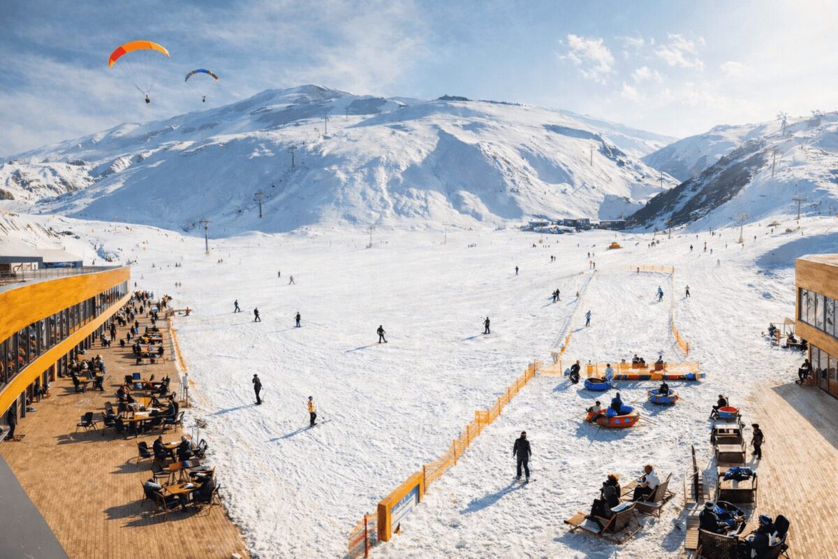 Shahdag 15 View over Shahdag mountain resort