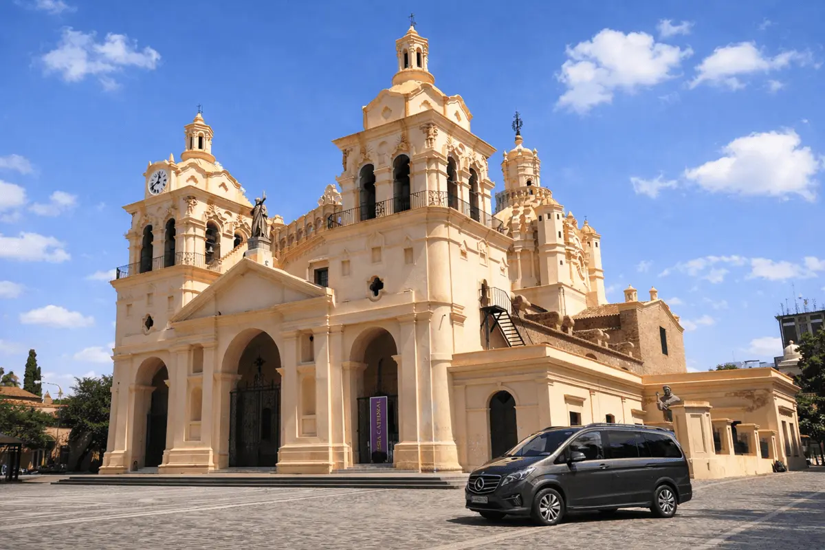 Privater Fahrer in Córdoba