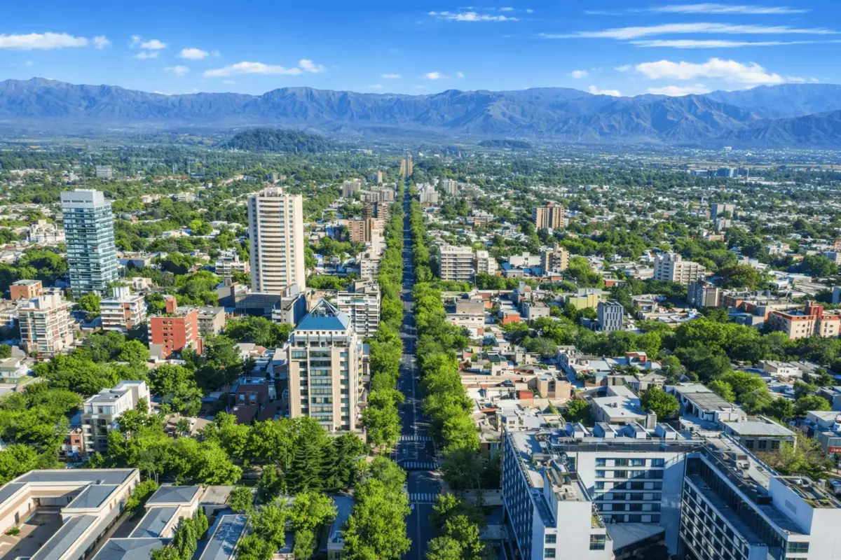 Mendoza 13 View over Mendoza