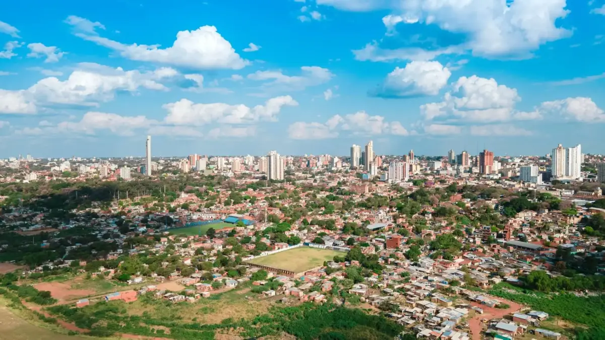 Asunción 5 view over Asunción Paraguay