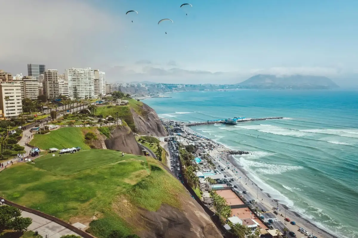 Lima 3 View over Lima Peru