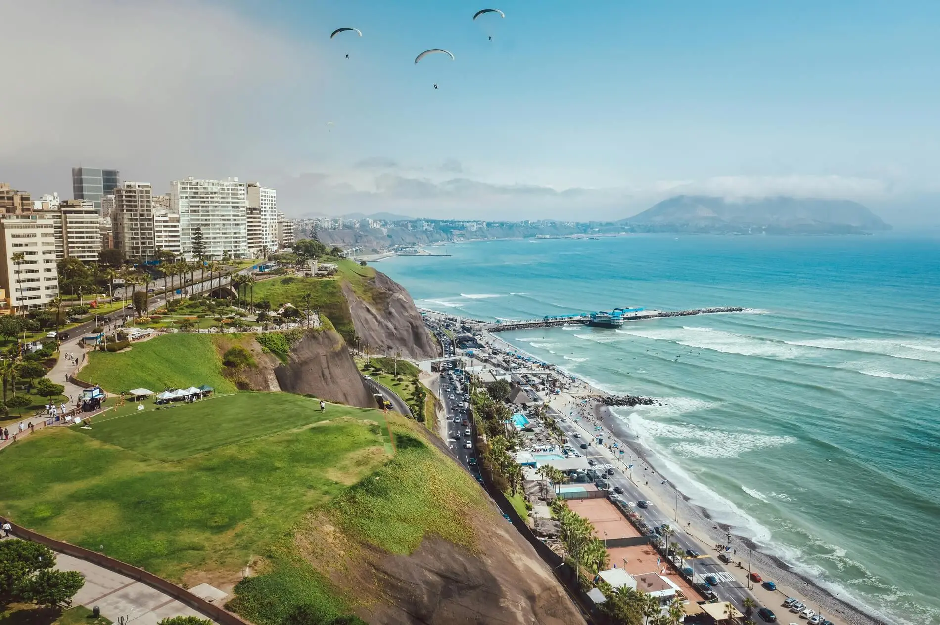 Vista sobre Lima Peru