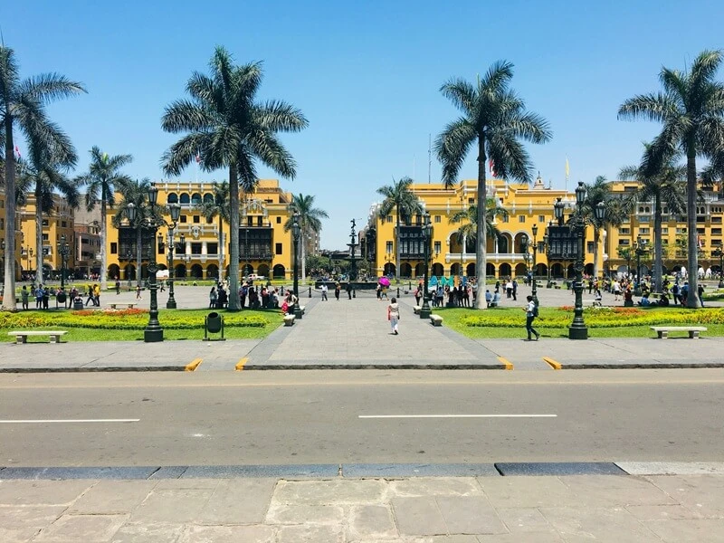 Lima Peru vista da rua