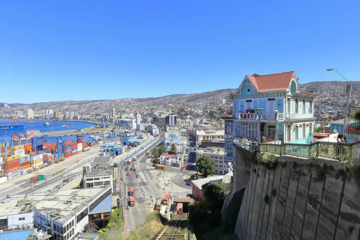Valparaíso 8 Valparaíso view over city