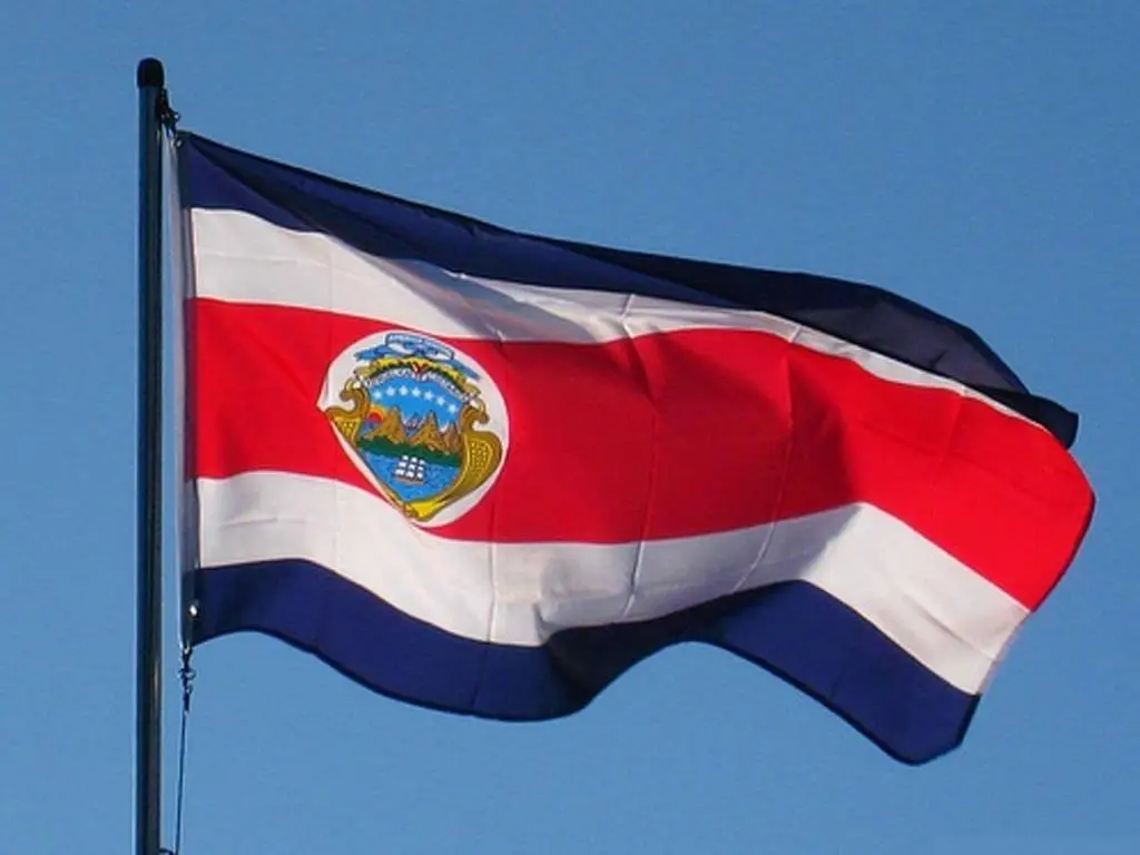 Costa Rica 5 Costa Rica flag