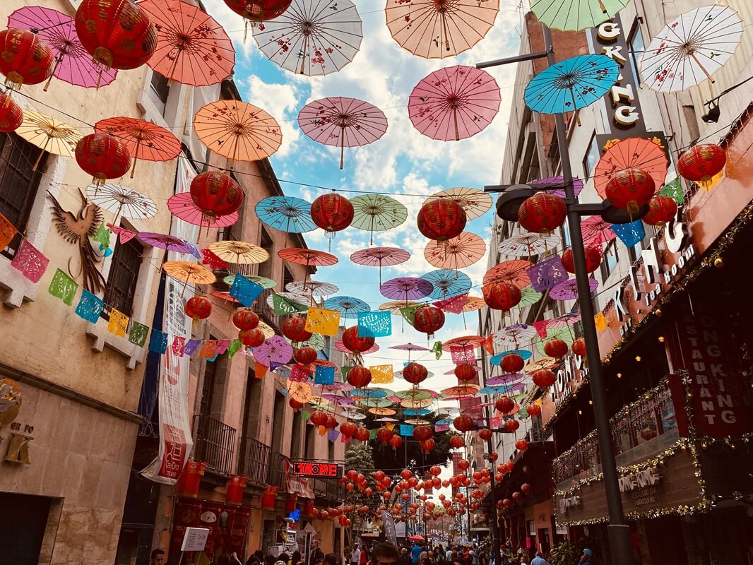 Straatbeeld Mexico-Stad