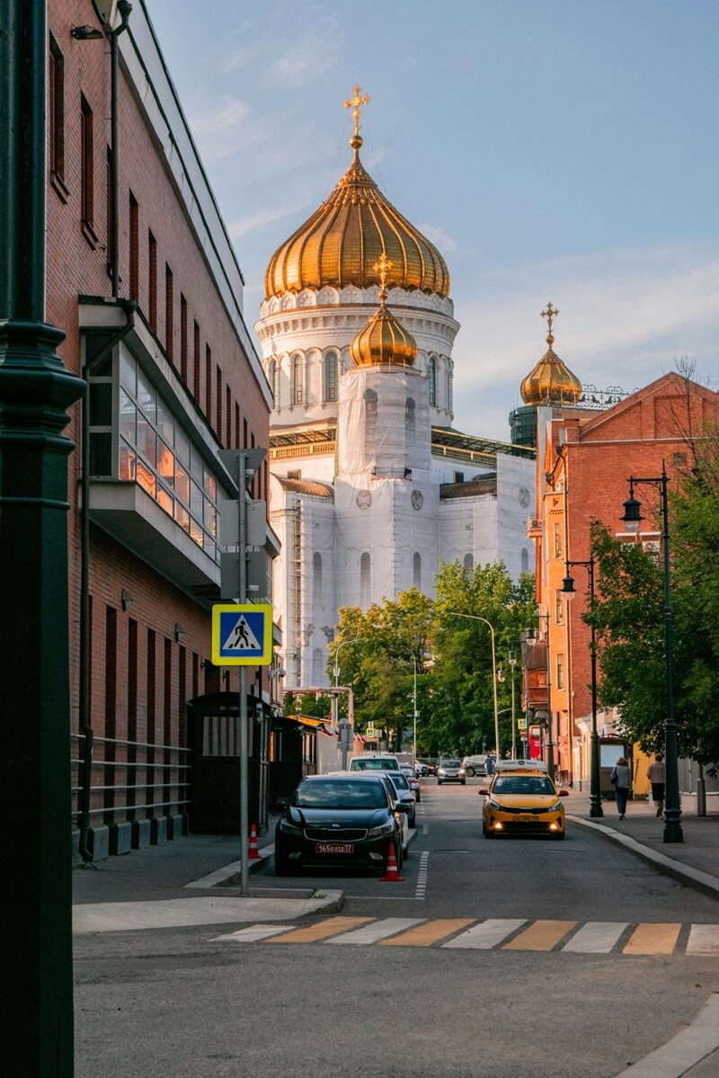 Les rues de Moscou