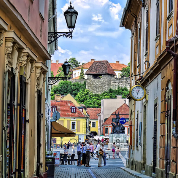 Eger street view