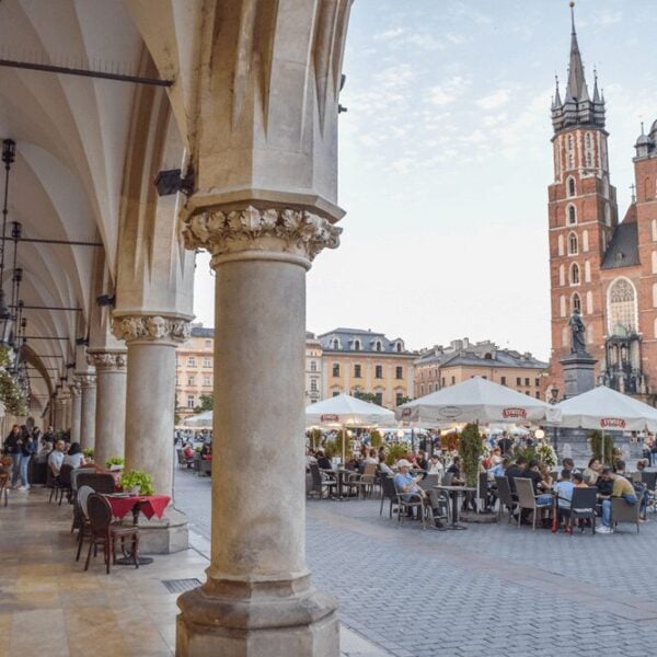 Krakow street view Krakow street view