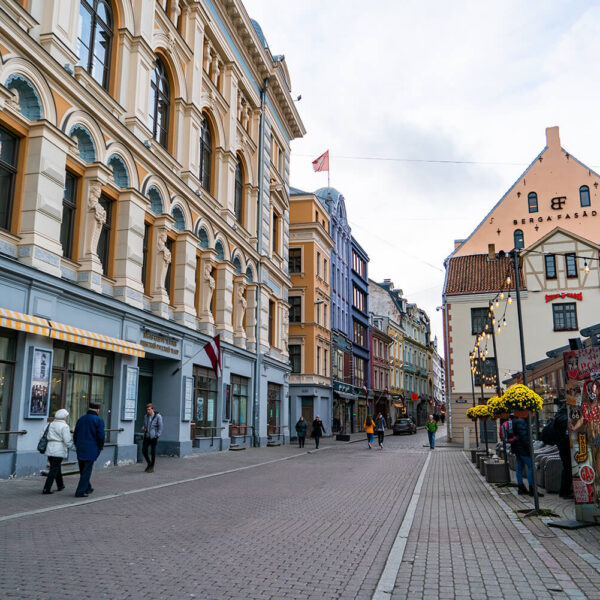 Riga street view