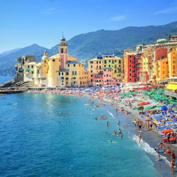 genoa view of the beach