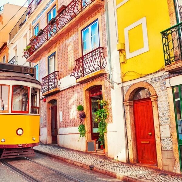 lisbon view in the streets lisbon view in the streets